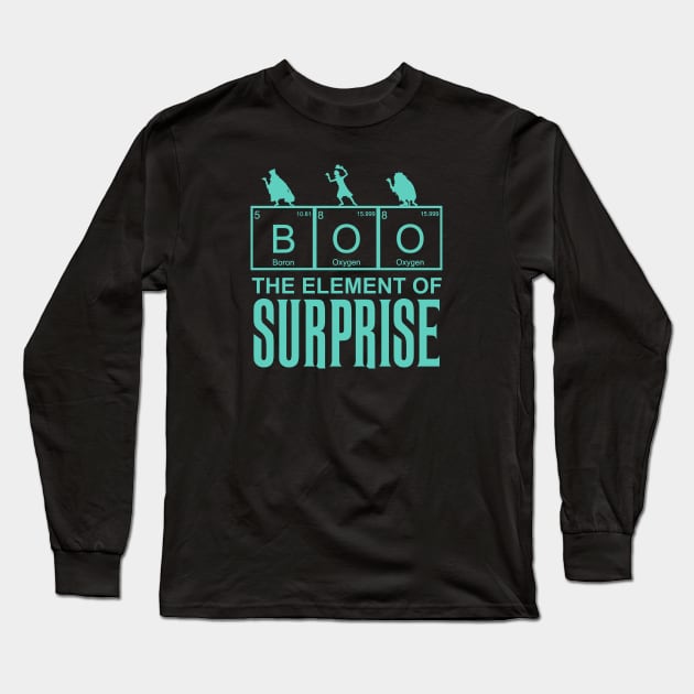 Boo The Element Of Surprise Long Sleeve T-Shirt by ThisIsFloriduhMan